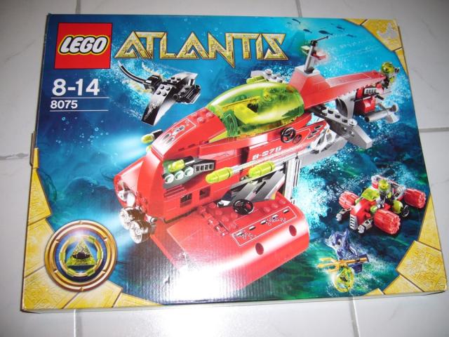 Lego Atlantis 8075 - Neptuns U-Boot mit Figuren - 1